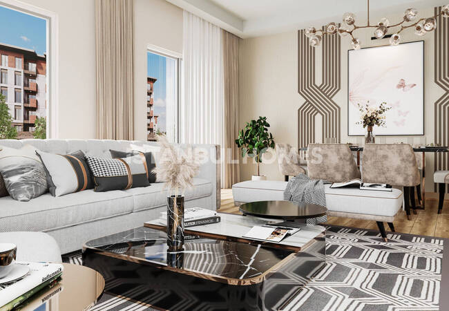Investment Apartments in a Complex in Başakşehir İstanbul 12