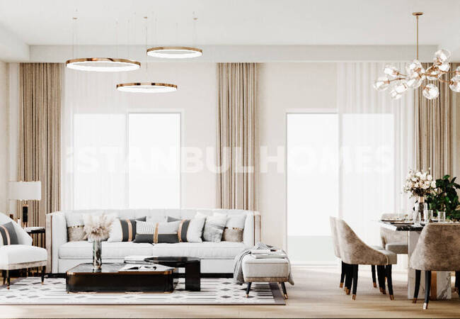 Investment Apartments in a Complex in Başakşehir İstanbul 13