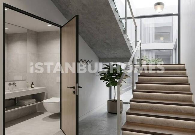 Elegant Townhouses with Nature View in Pendik İstanbul 19