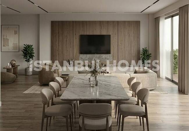 Elegant Townhouses with Nature View in Pendik İstanbul 9