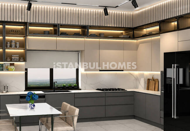 Detached Villas with Private Pool and Parking in Istanbul Beykoz 7