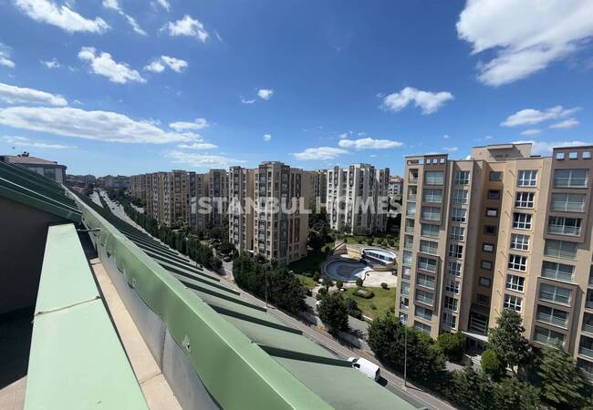 Двухуровневая квартира в Бююкчекмедже, Стамбул, рядом с пляжем 20