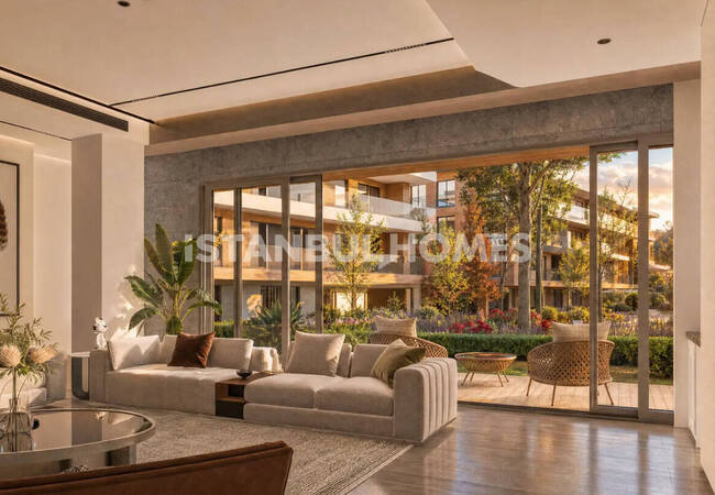 شقق بالقرب من المترو والطريق الرئيسي في إسطنبول تشكمكوي 9