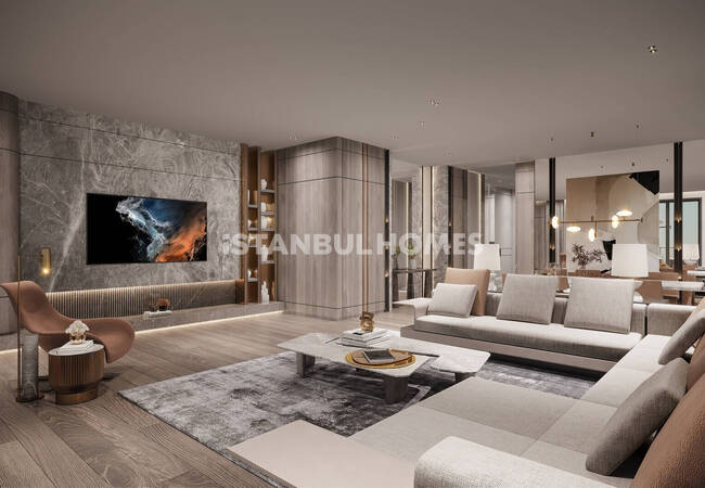 Appartements Avec Balcons Dans Un Emplacement Central À Istanbul 5