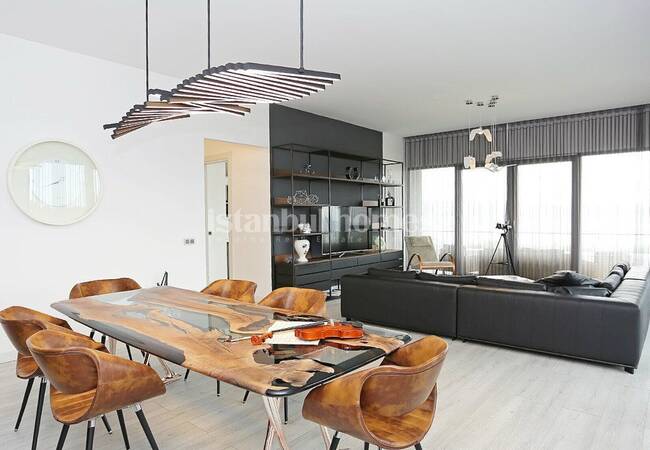 شقق في اسطنبول بالقرب من البحر في مجمع ساحلي رائع 12