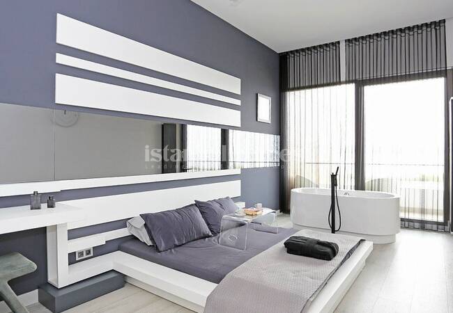 شقق في اسطنبول بالقرب من البحر في مجمع ساحلي رائع 21