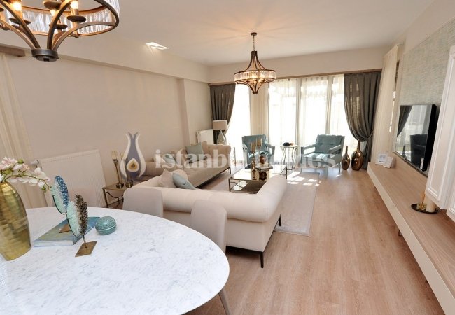 Appartements Luxueux Avec Aménagement Paysager Contemporain à Avcılar
