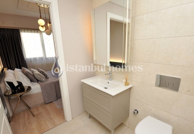 Appartements Luxueux Avec Aménagement Paysager Contemporain à Avcılar