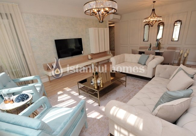 Appartements Luxueux Avec Aménagement Paysager Contemporain à Avcılar