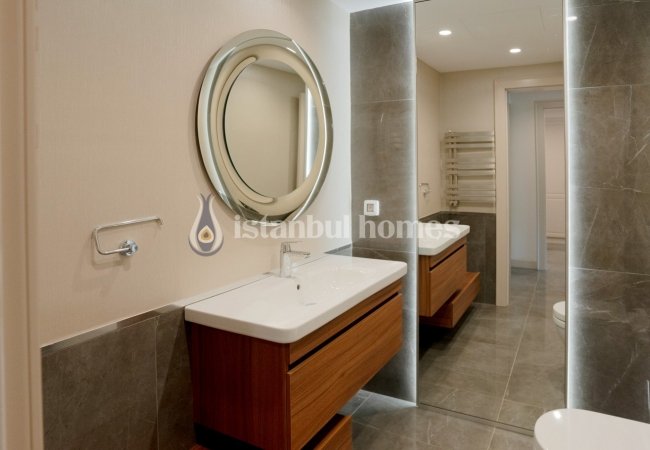 Квартиры в Престижном Малоэтажном Комплексе в Бейкозе, Стамбул 43