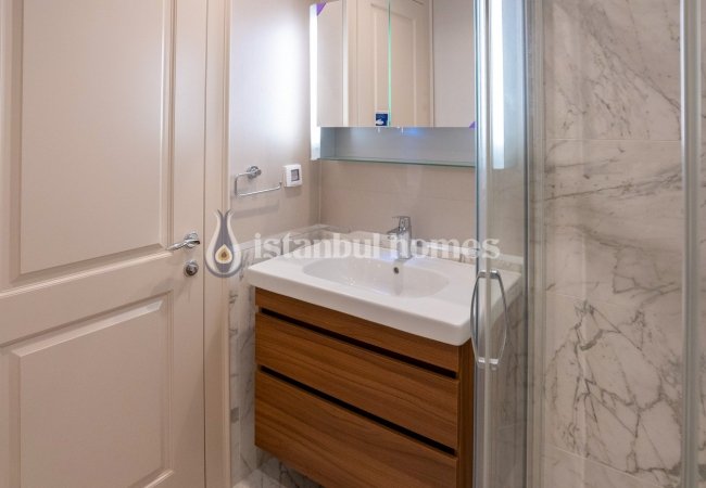 Квартиры в Престижном Малоэтажном Комплексе в Бейкозе, Стамбул 47