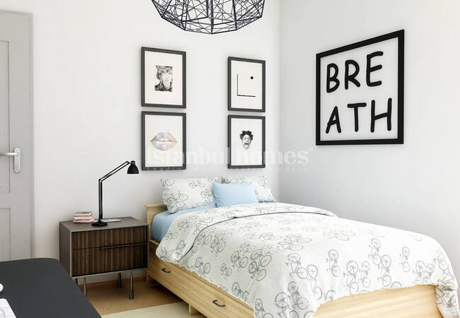 Bright Apartments in A Low-rise Complex in Beylikdüzü 18