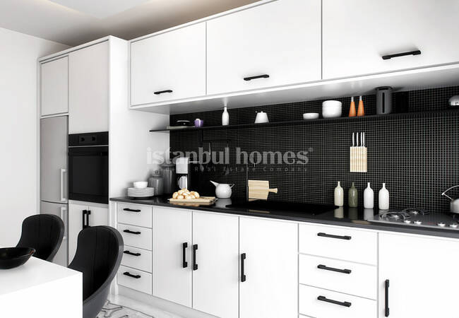 Bright Apartments in A Low-rise Complex in Beylikdüzü 22