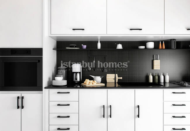 Bright Apartments in A Low-rise Complex in Beylikdüzü 23