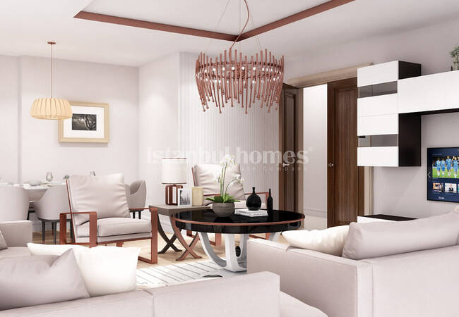 Bright Apartments in A Low-rise Complex in Beylikdüzü 14