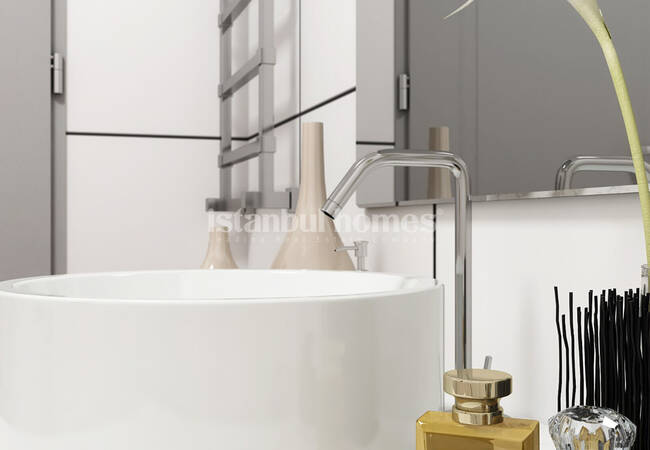 Bright Apartments in A Low-rise Complex in Beylikdüzü 25