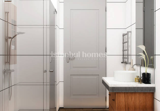 Bright Apartments in A Low-rise Complex in Beylikdüzü 24