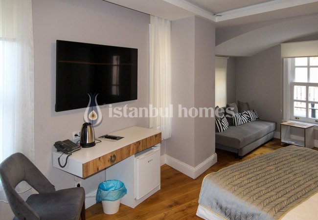 Beyoğlu'nda 4 Mevsim Hizmet Veren Eşyalı Butik Otel 12