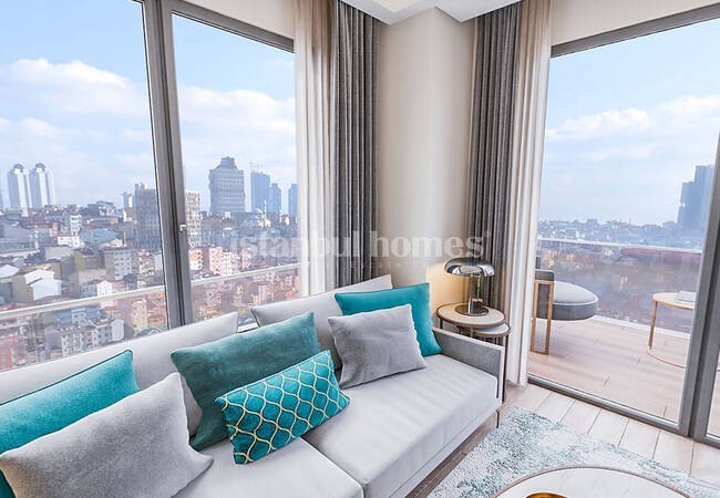 Istanbul, Kagithane Apartments in a Developing Area