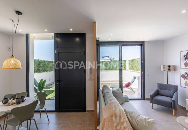 Stijlvolle Huizen Op 400 Meter Van Het Strand In Almeria, Spanje 10