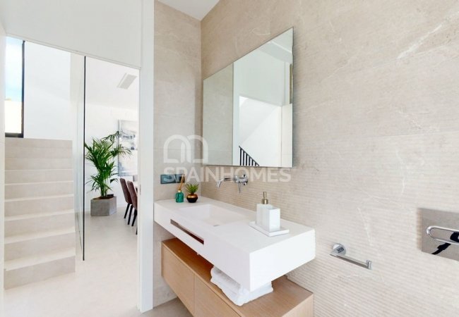 Luxury Villas with Private Pool, Basement and Solarium in Finestrat