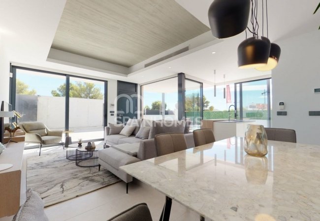 Luxury Villas with Private Pool, Basement and Solarium in Finestrat