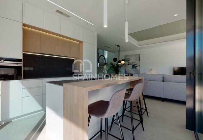 Luxury Villas with Private Pool, Basement and Solarium in Finestrat