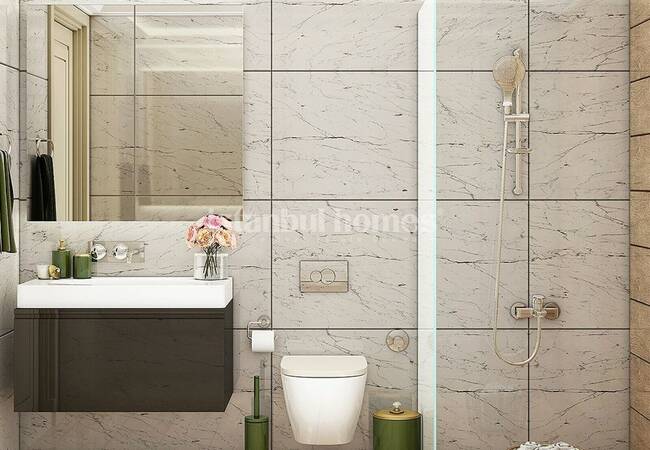 Specially-designed Real Estate Intertwined with Nature in Istanbul