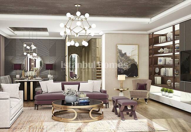 Specially-designed Real Estate Intertwined with Nature in Istanbul