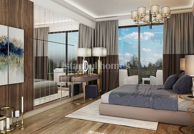 Specially-designed Real Estate Intertwined with Nature in Istanbul