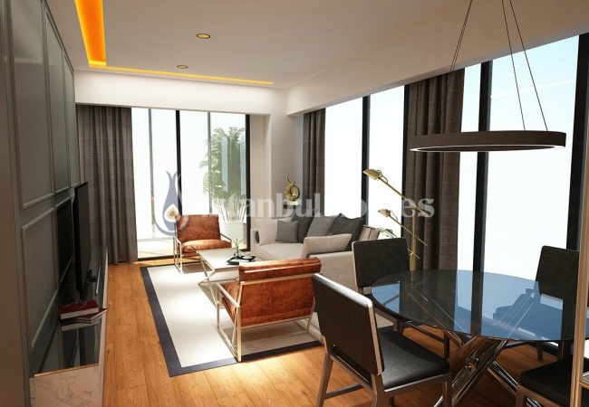 Kozyatağı, Kadıköy'de Panoramik Şehir Manzaralı Yatırımlık Daireler 21