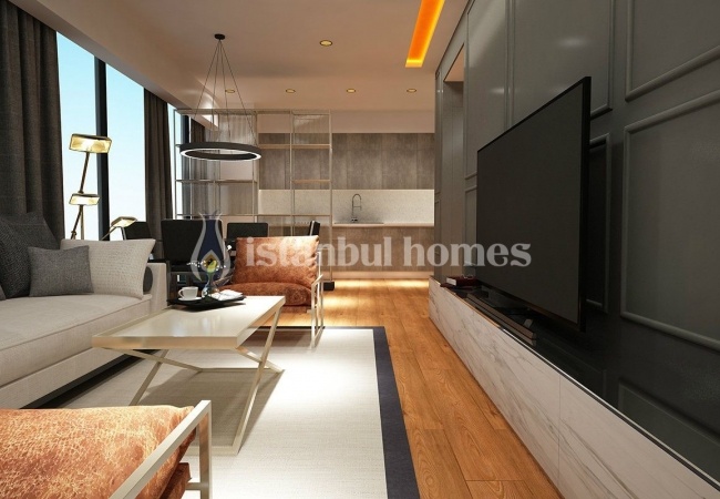 Kozyatağı, Kadıköy'de Panoramik Şehir Manzaralı Yatırımlık Daireler 23