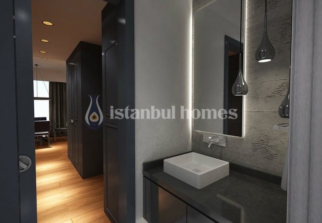 Kozyatağı, Kadıköy'de Panoramik Şehir Manzaralı Yatırımlık Daireler 37