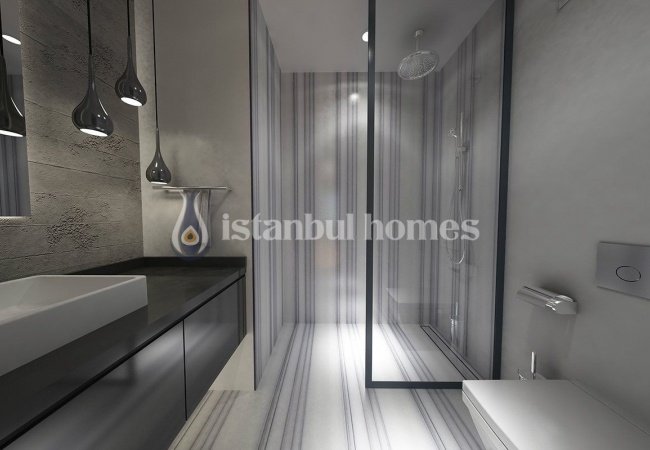 Kozyatağı, Kadıköy'de Panoramik Şehir Manzaralı Yatırımlık Daireler 38