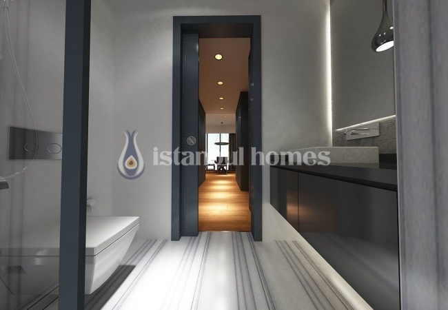 Kozyatağı, Kadıköy'de Panoramik Şehir Manzaralı Yatırımlık Daireler 39