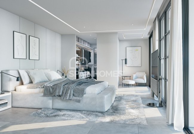 Benahavis'te Manzaralı Lüks Tasarımlı Çevre Dostu Villa 7