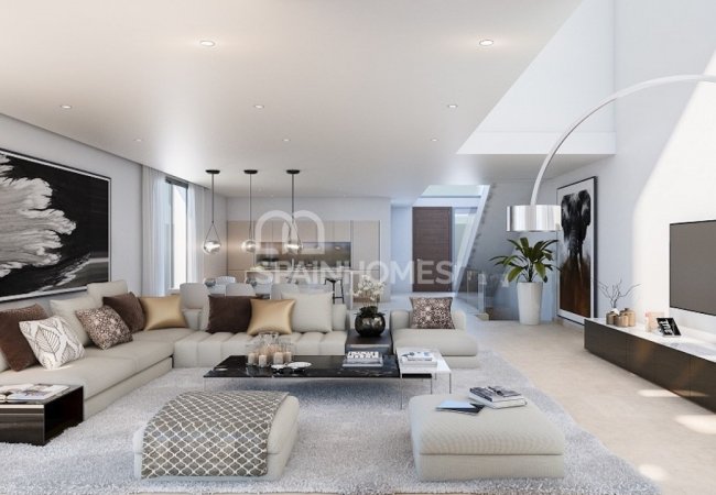 Contemporary Villas in Mijas with Sea, Golf and Mountain Views 11