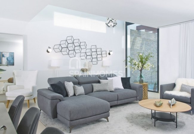 Contemporary Villas in Mijas with Sea, Golf and Mountain Views 14