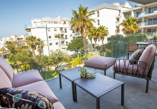 Zeitgenössische Wohnungen Mit Meerblick In Mijas Costa