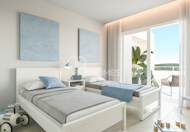 Casares Málaga'da Dağ Manzaralı Beyaz Eşyalı Daireler 7