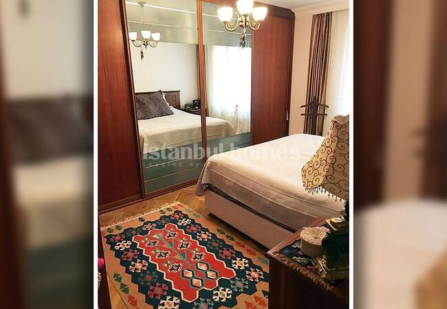 Ortaköy'de Büyüleyici Boğaz Manzaralı Merkezi Daireler 9