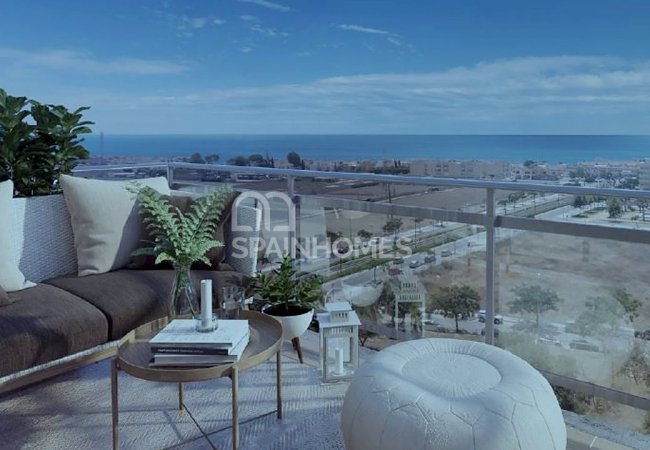 Comfortabele Appartementen Met Zeezicht In Torre Del Mar, Malaga 7