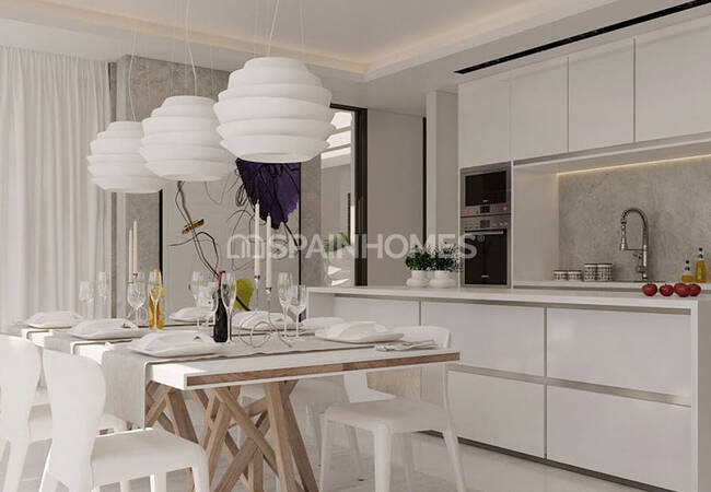 Villas 3 Et 4 Chambres Avec Ascenseur Privé À Malaga 12