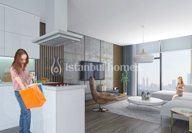 伊斯坦布尔 Levent 的保证租金 A+ 公寓 8