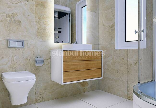 Nature-friendly 3+1 Houses 100 Mt to the Sea in Catalca 14