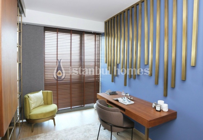 Экологичные Квартиры с Роскошным Дизайном в Эюпе 33