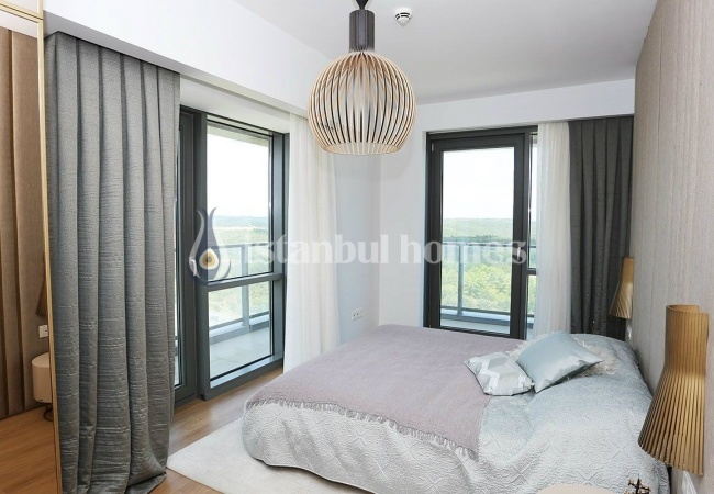 Экологичные Квартиры с Роскошным Дизайном в Эюпе 37