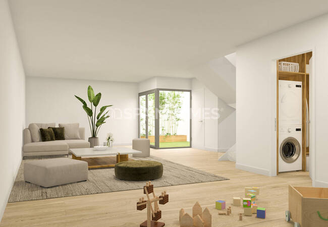 Cambrils'te Havuzlu ve Bahçeli Sitede Yarı Müstakil Evler 9