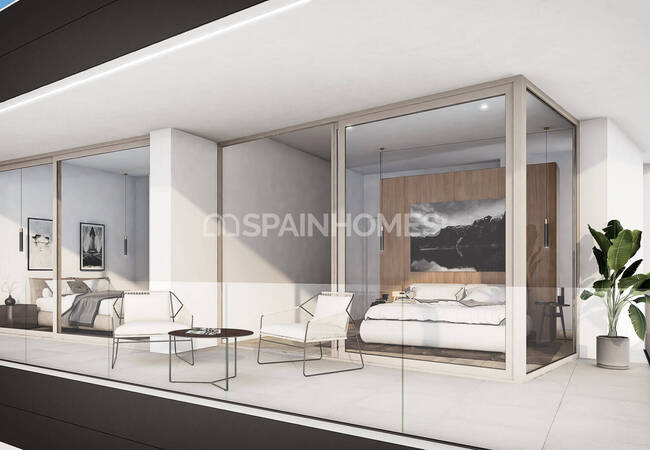 Cambrils'te Havuzlu ve Bahçeli Sitede Yarı Müstakil Evler 11