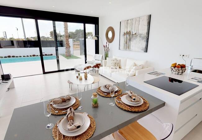 Torre-pacheco Murcia'da Modern Tasarımlı Müstakil Villalar 5